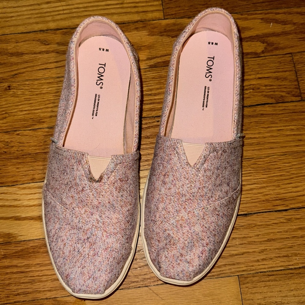 Toms Alpargata Cupsole Slip On Size 8.5